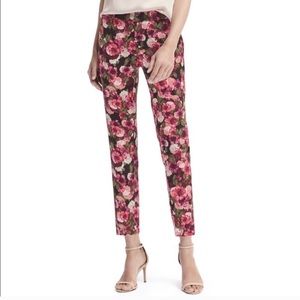 Floral Banana Republic Crop Pants